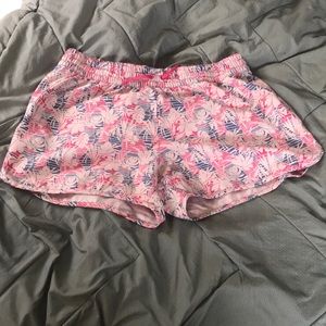 Floral Pink Colombia Shorts